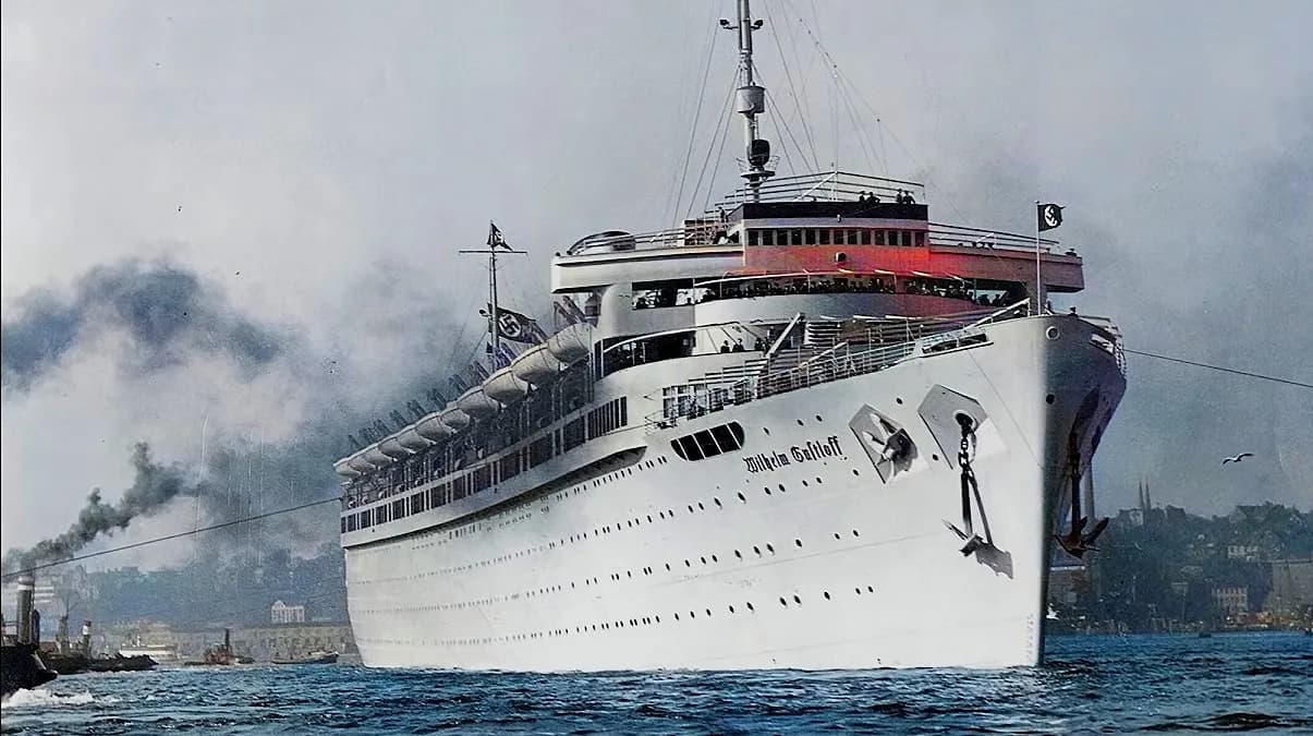 Statek który zatonął na bałtyku - tragiczne losy MS Wilhelm Gustloff