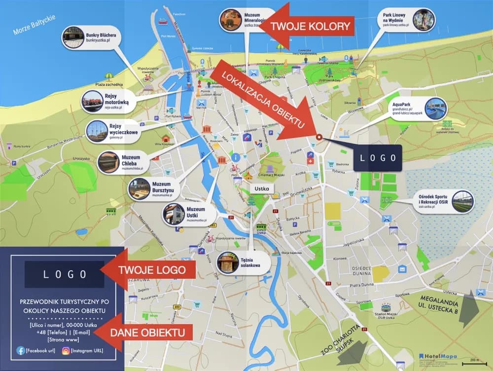 Gdzie leży Ustka mapa – odkryj tajemnice tego nadmorskiego miasta