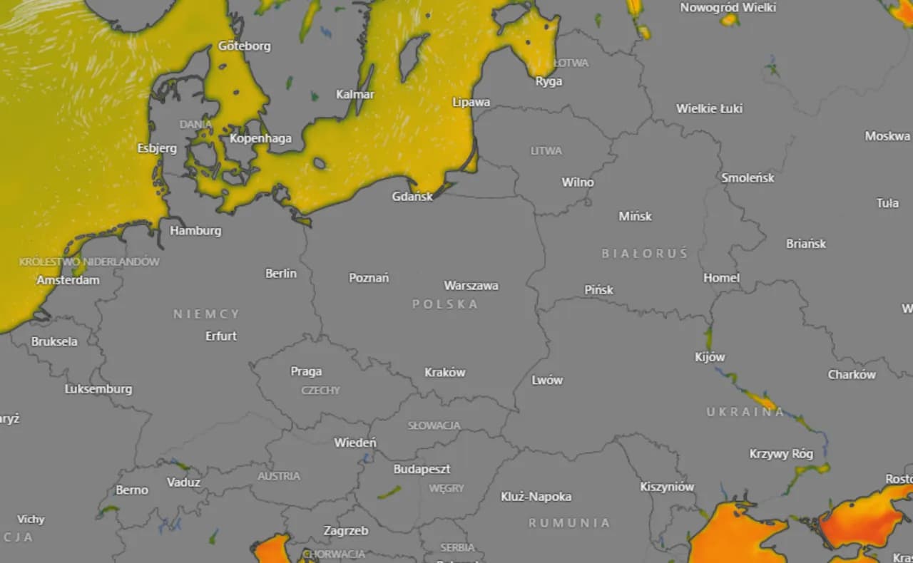 Aktualna temperatura wody w Bałtyku - ile stopni teraz?
